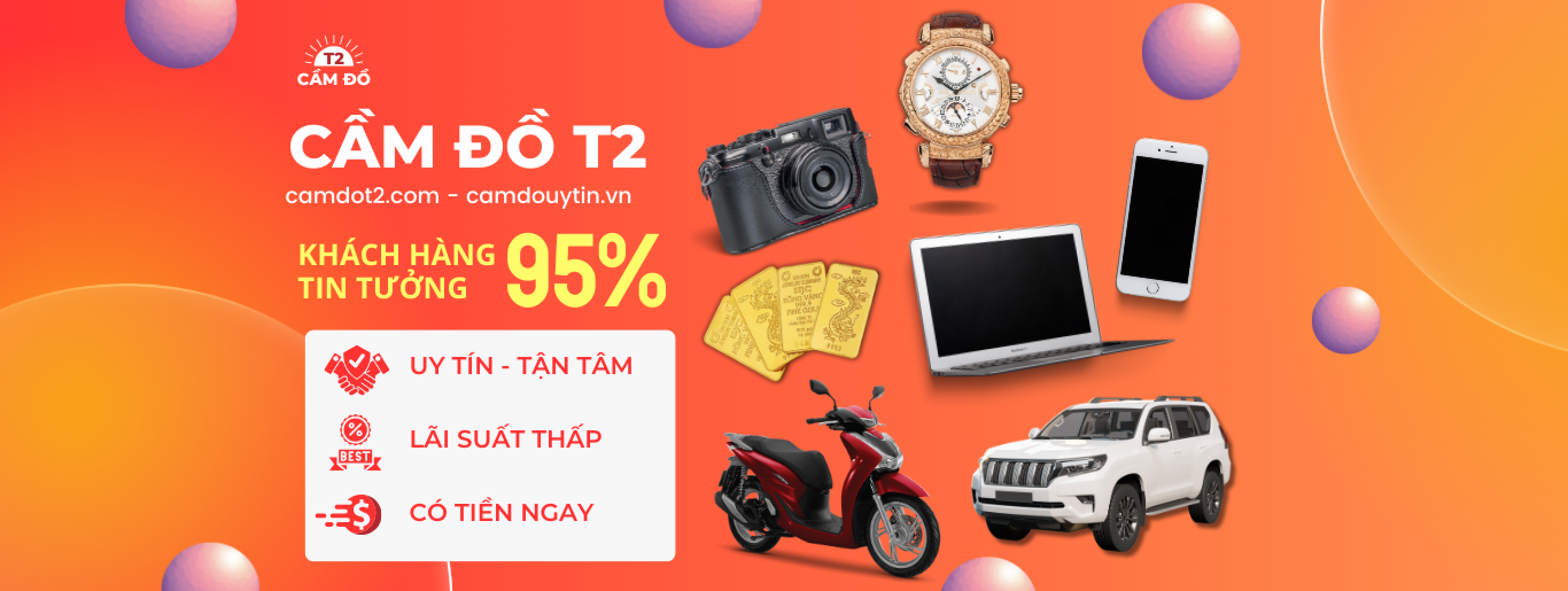 Banner Cầm Đồ Uy Tín - Cầm Đồ T2